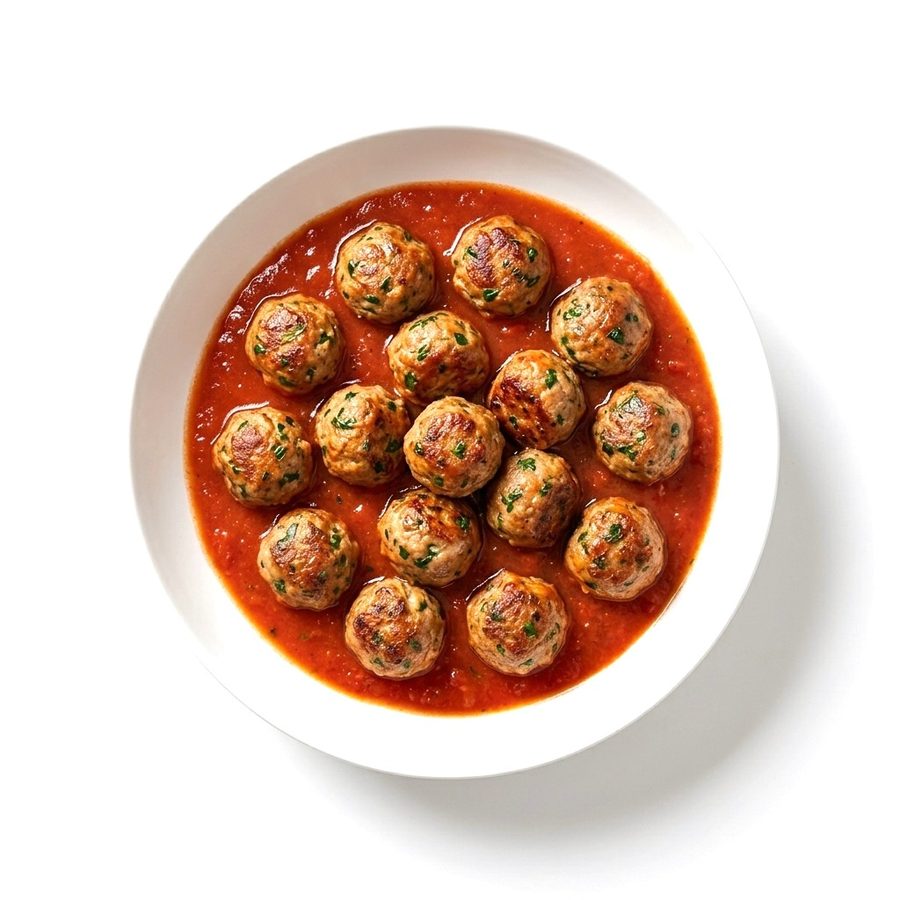 Homestyle Beef Meatballs (cooked)